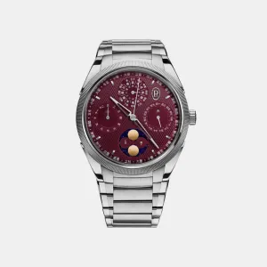 Tonda PF Chinese Calendar Steel Platinum Imperial Red
