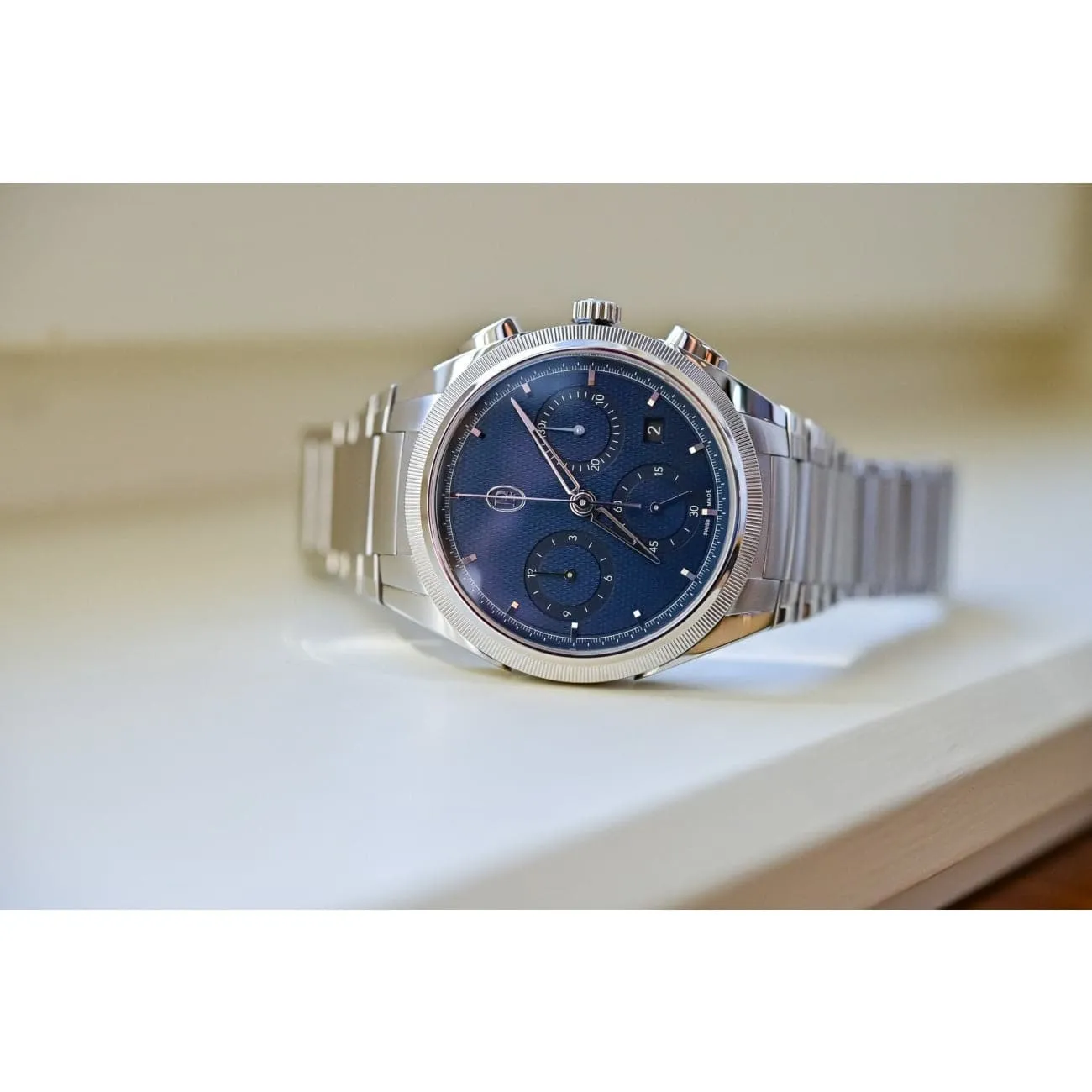 TONDA PF CHRONOGRAPH STEEL PLATINUM