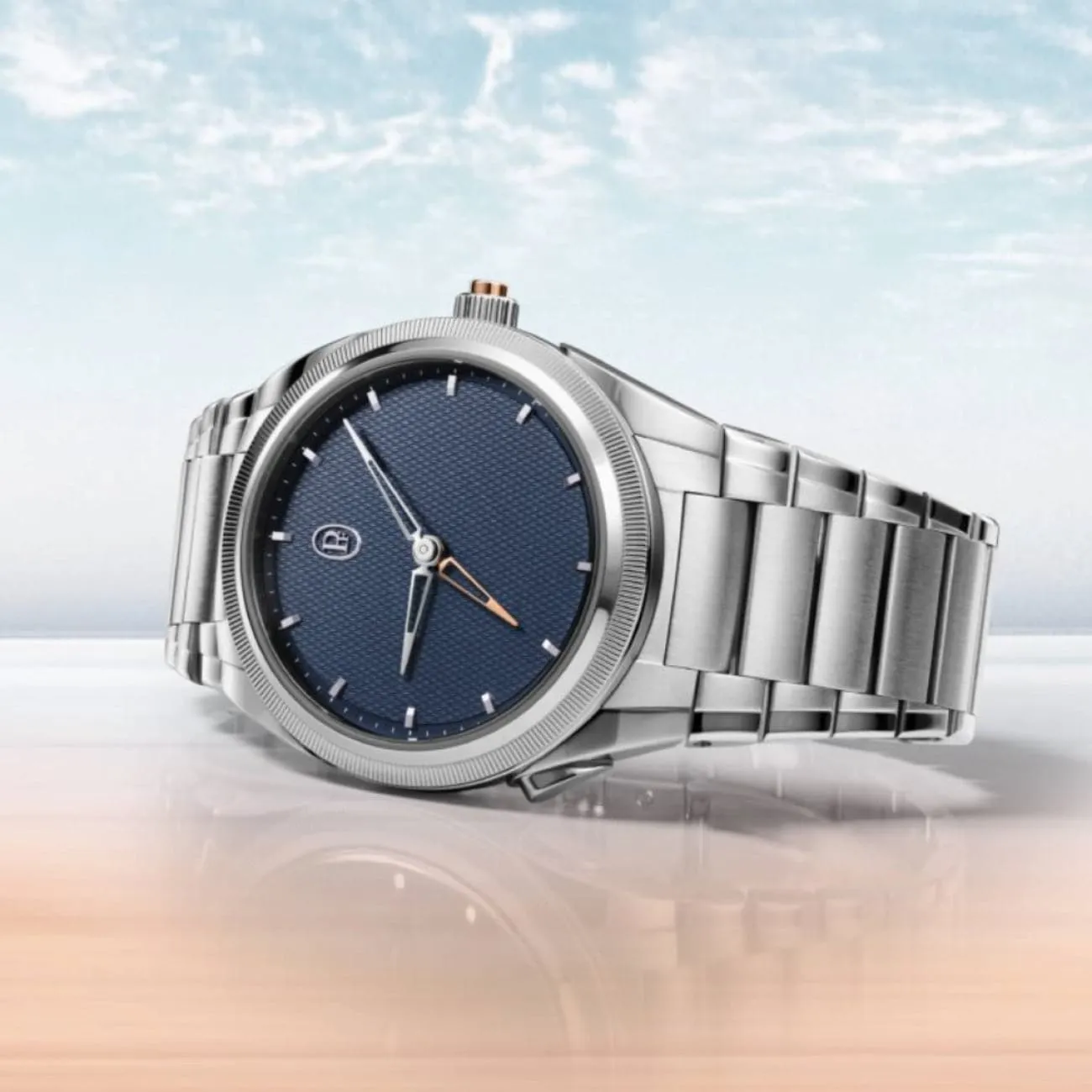 TONDA PF GMT RATTRAPANTE STEEL PLATINUM