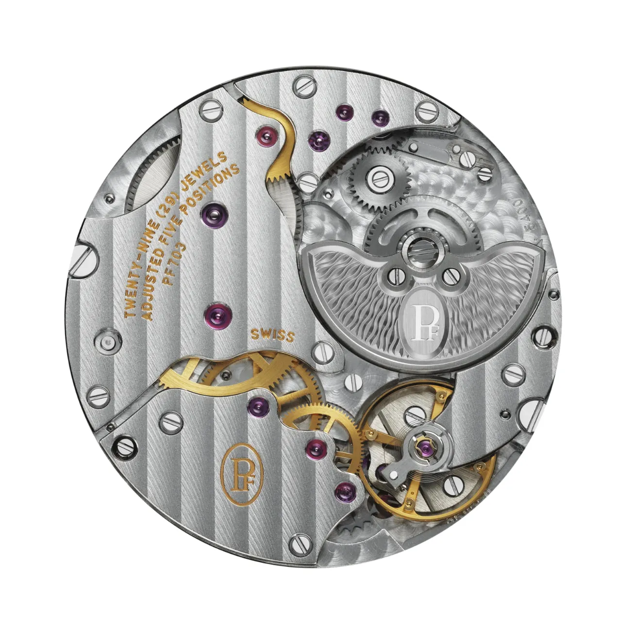 TONDA PF MICRO-ROTOR NO DATE STEEL PLATINUM