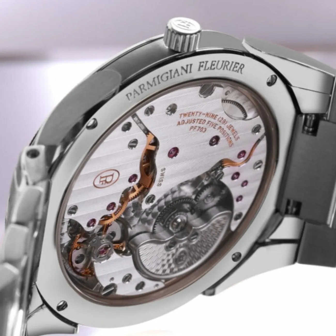 TONDA PF MICRO-ROTOR STEEL PLATINUM