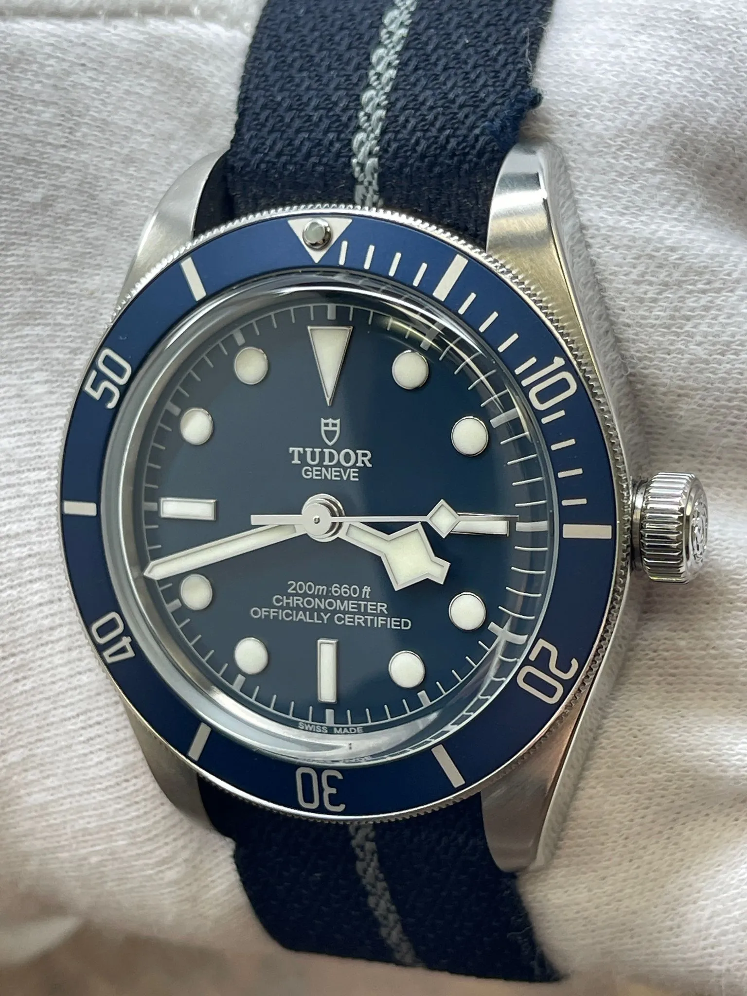 Tudor Black Bay Fifty Eight 79030B Blue Dial Automatic Men's Watch