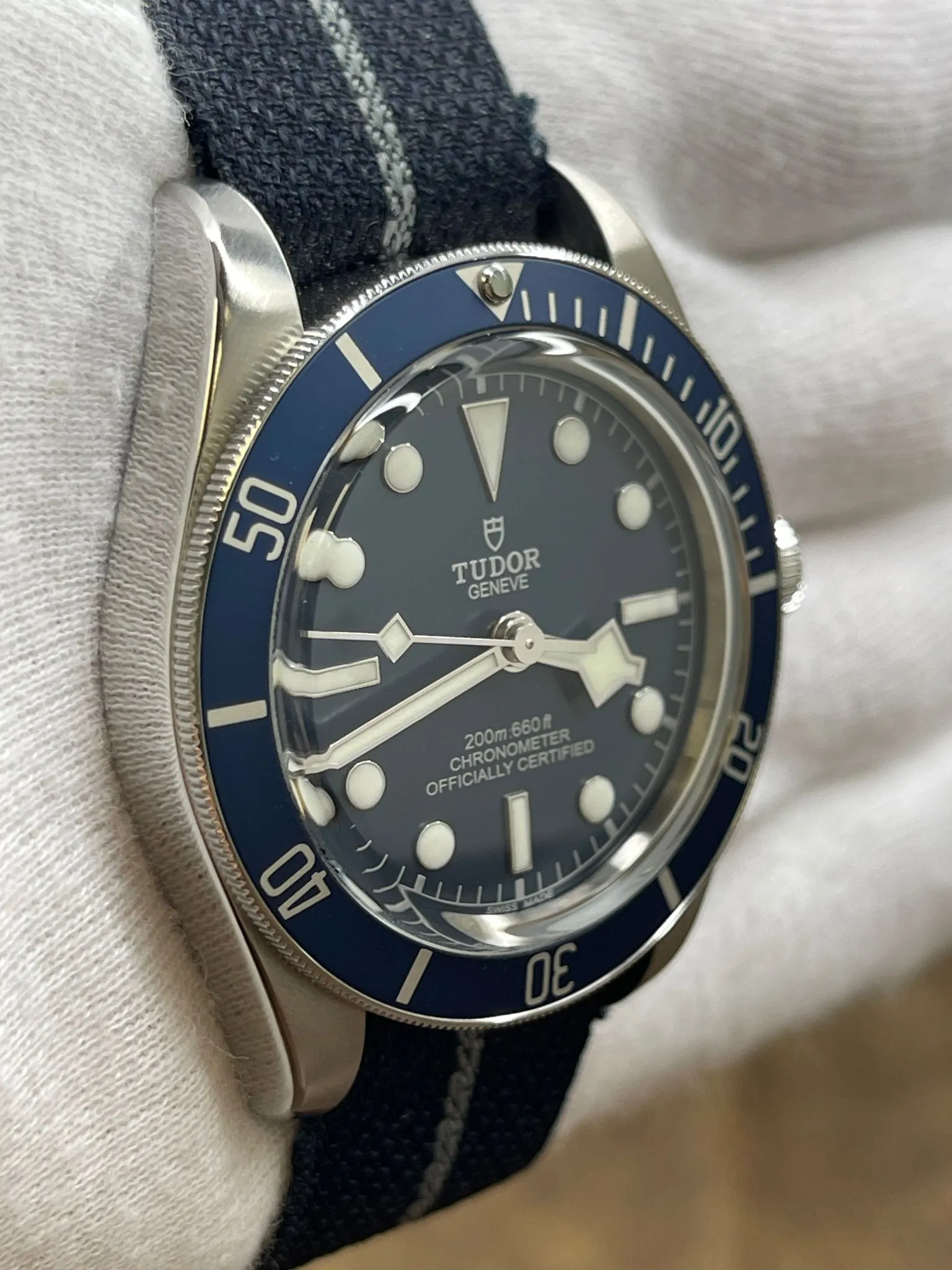 Tudor Black Bay Fifty Eight 79030B Blue Dial Automatic Men's Watch