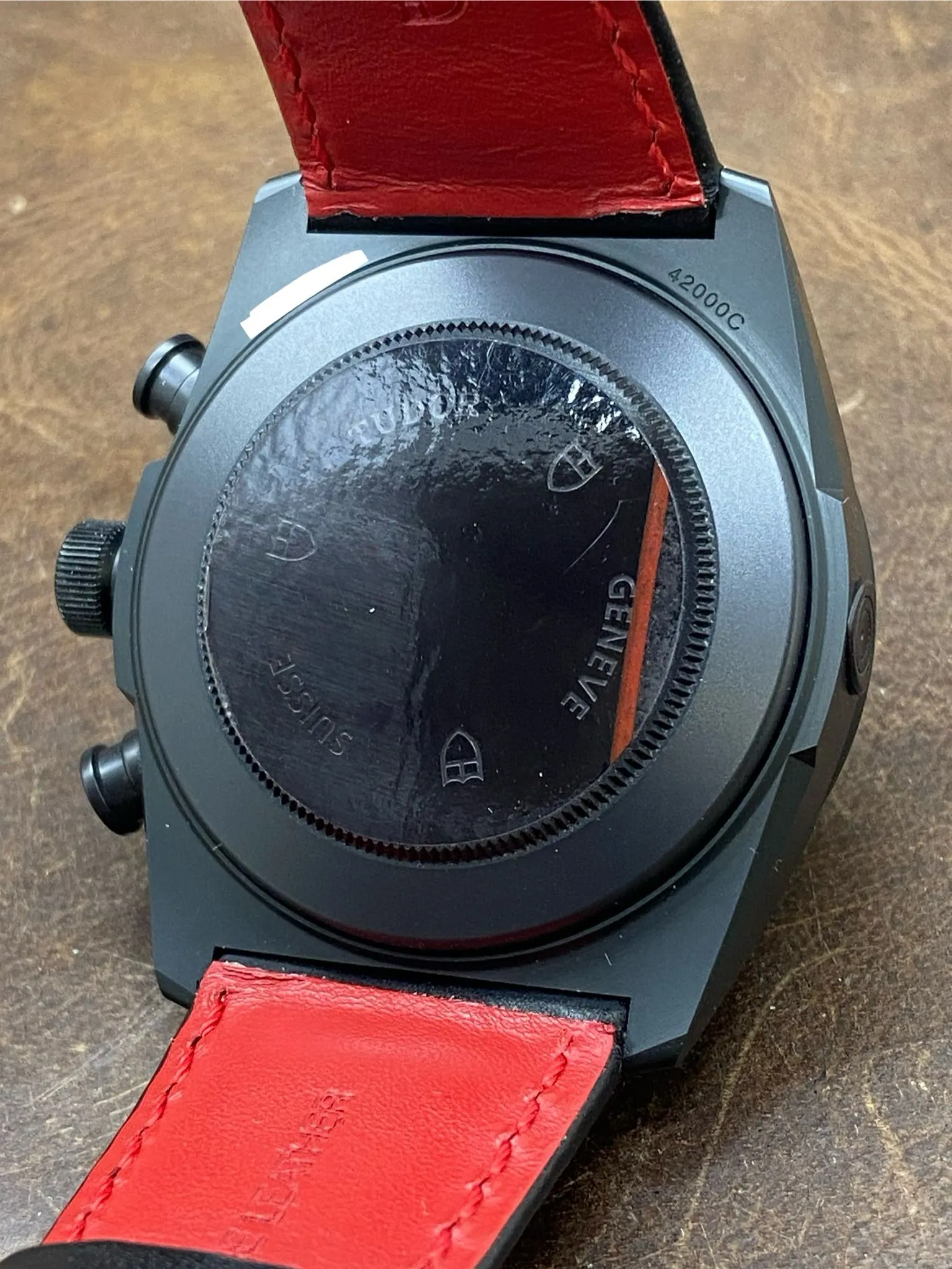 Tudor Fastrider Black Shield 42000CR Black Dial Automatic Men's Watch