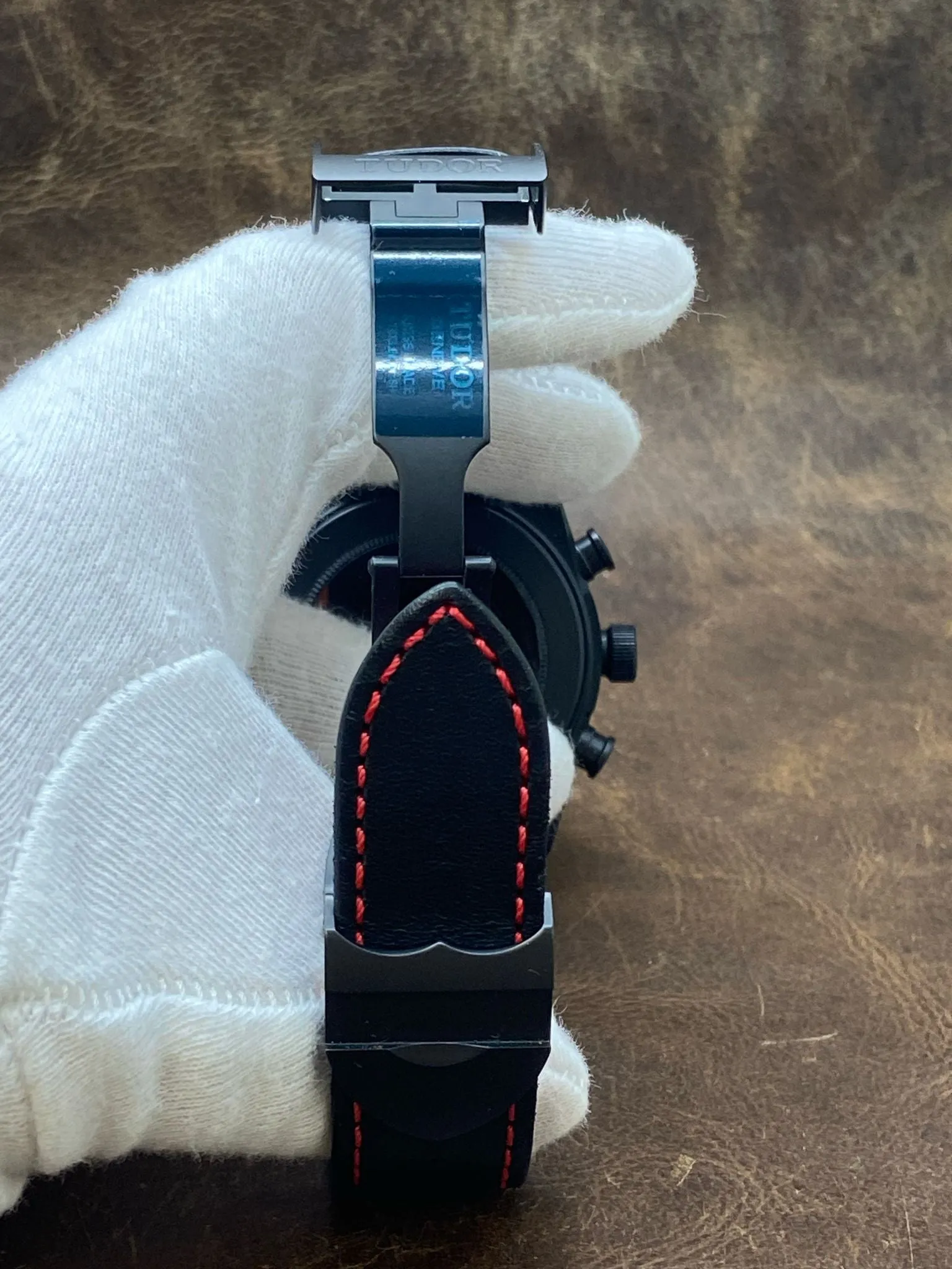 Tudor Fastrider Black Shield 42000CR Black Dial Automatic Men's Watch