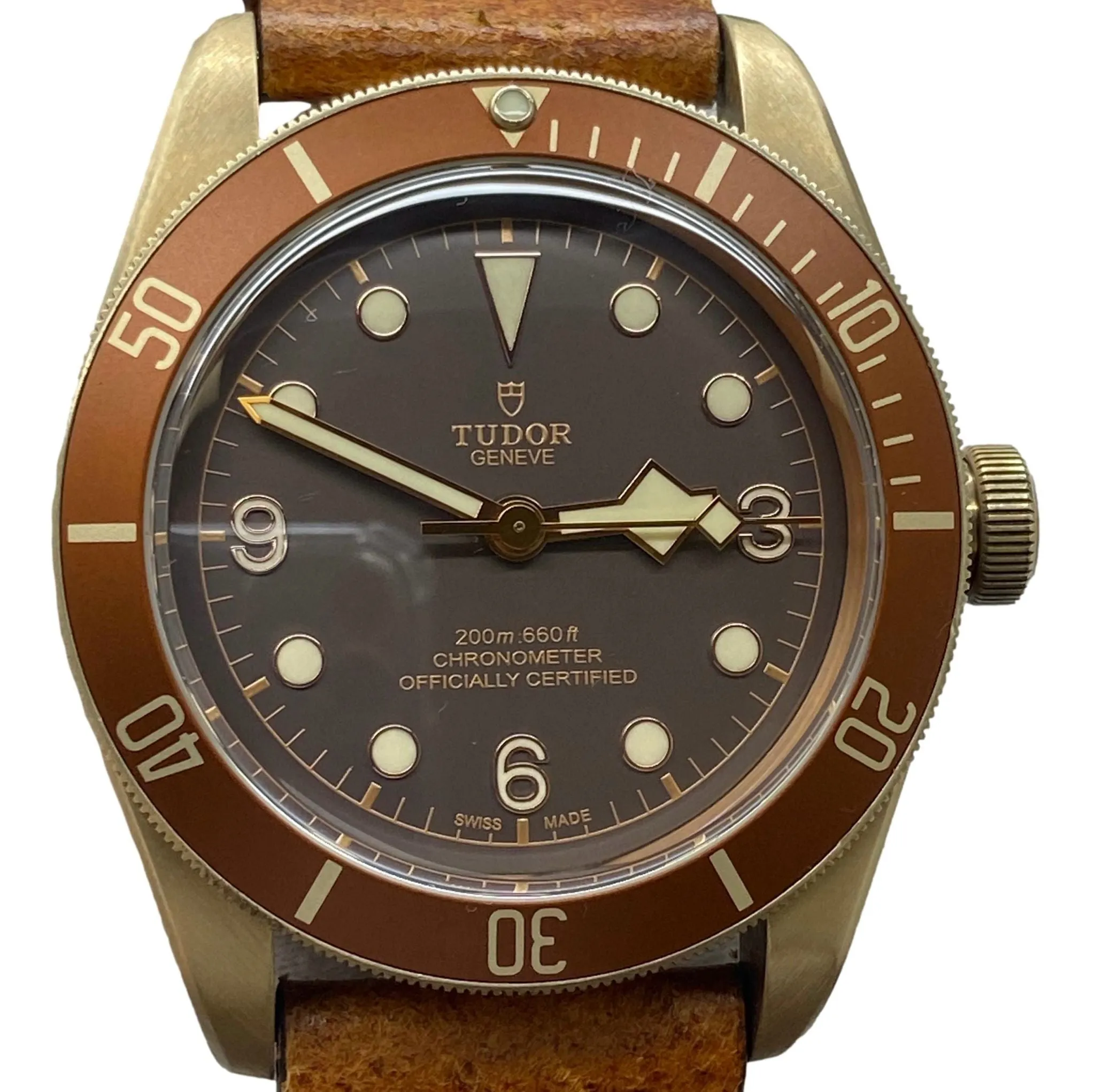 Tudor Heritage Black Bay Bronze 79250BM Brown  Dial Automatic Men's Watch