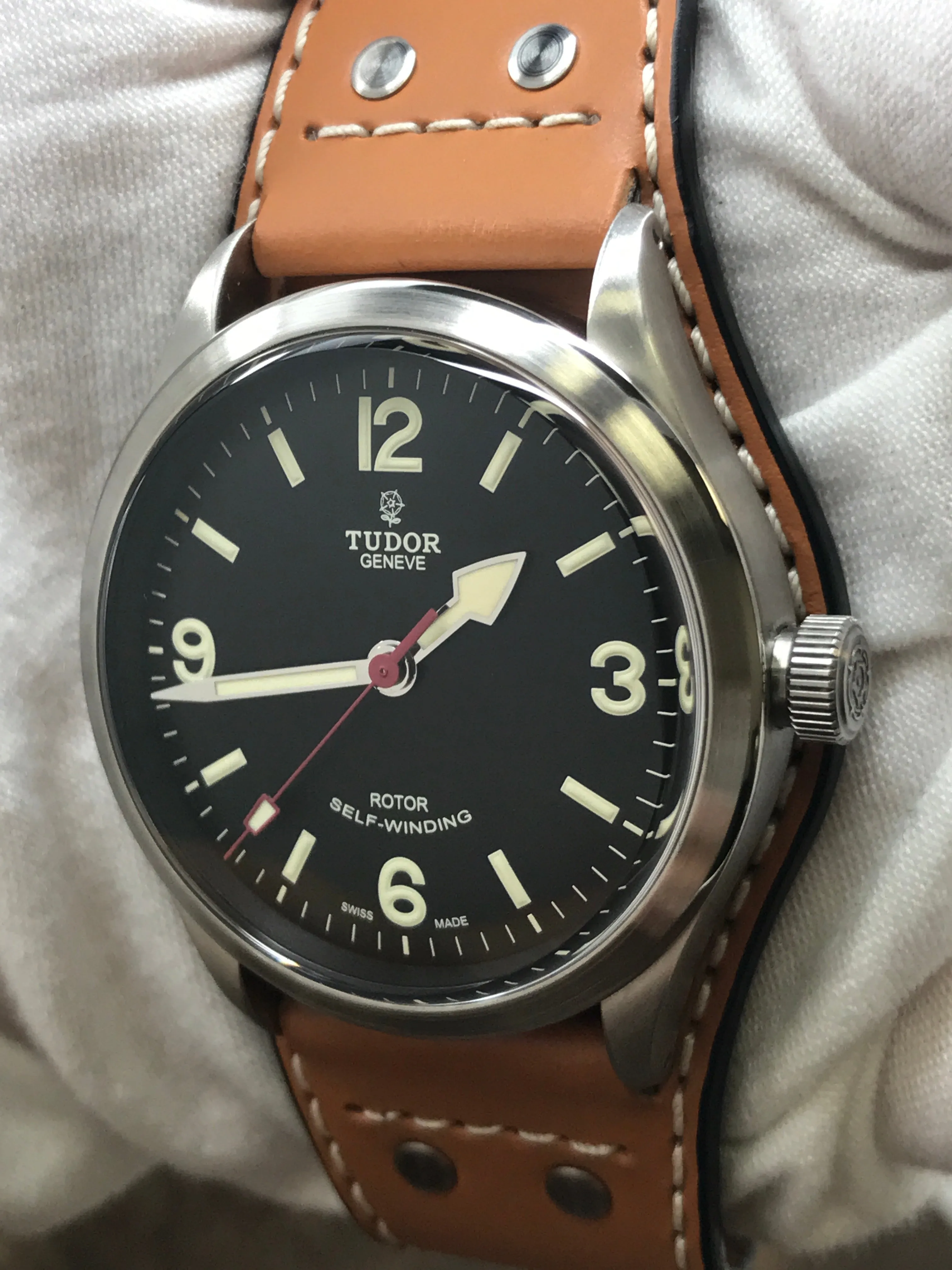 Tudor Heritage Ranger 79910 Black Dial Automatic Men's Watch