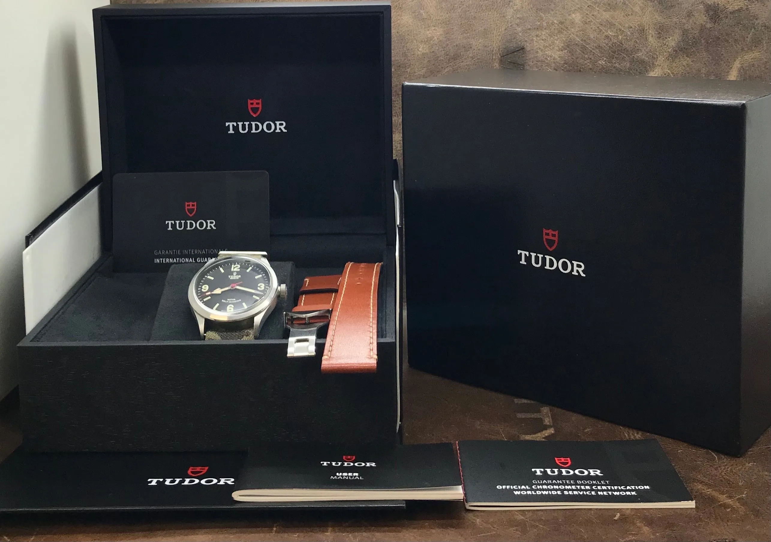 Tudor Heritage Ranger 79910 Black Dial Automatic Men's Watch