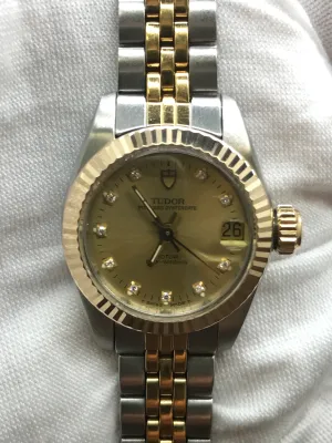 Tudor Princess Oysterdate 92313 Champagne Dial Automatic Women's Watch