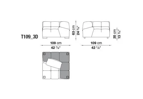Tufty-Time Leather Sofa