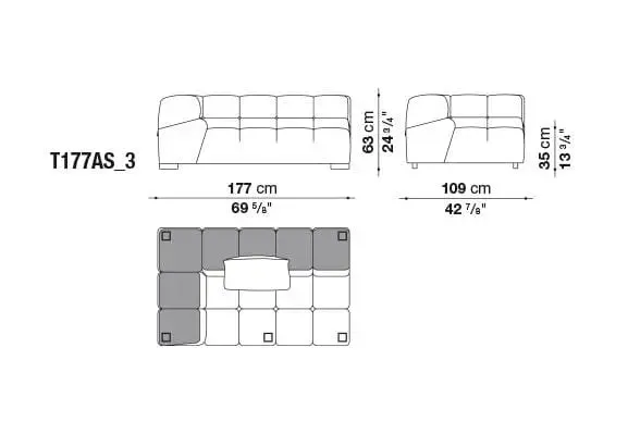 Tufty-Time Leather Sofa