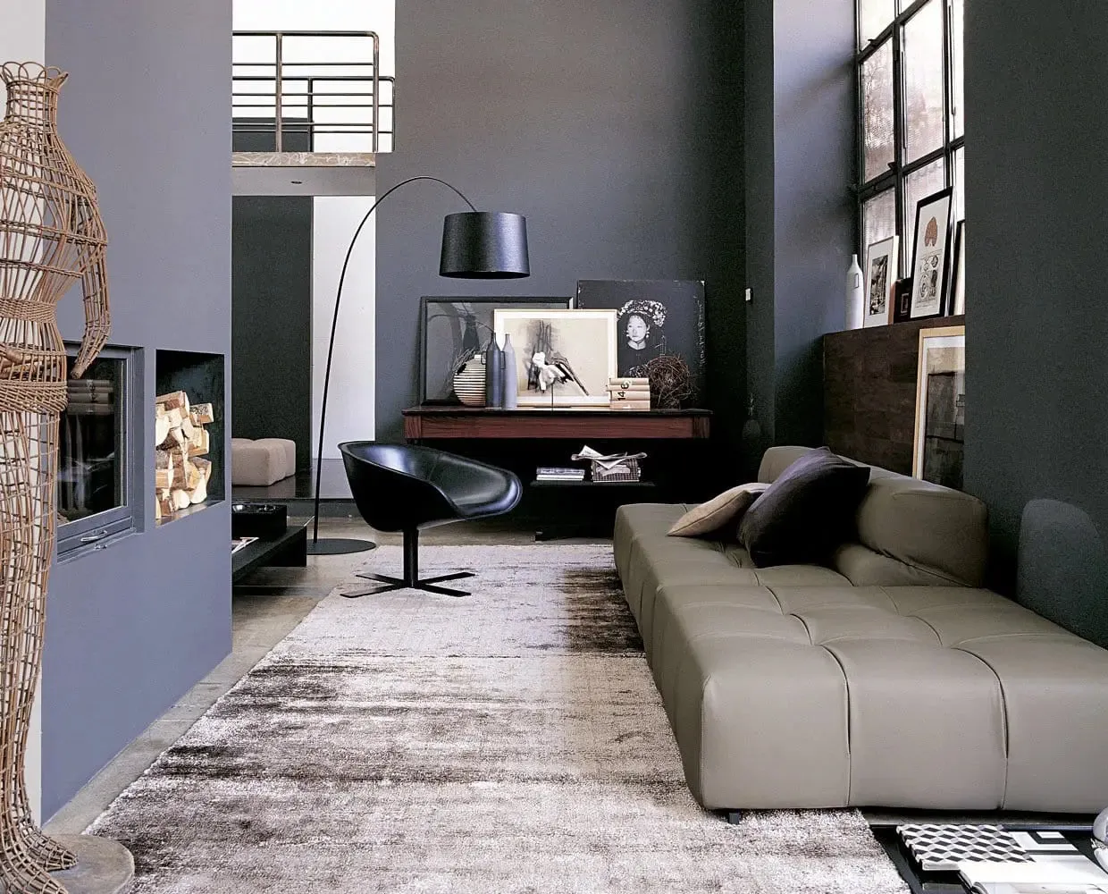 Tufty-Time Leather Sofa