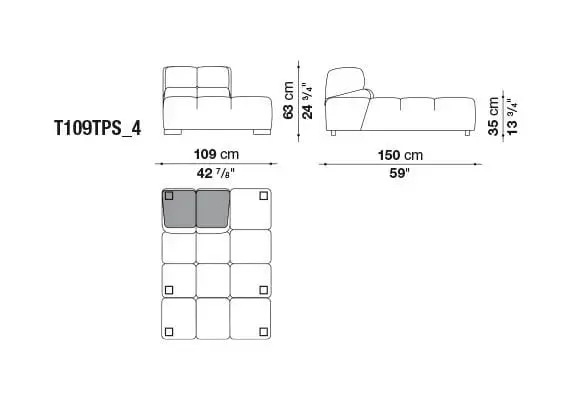 Tufty-Time Leather Sofa