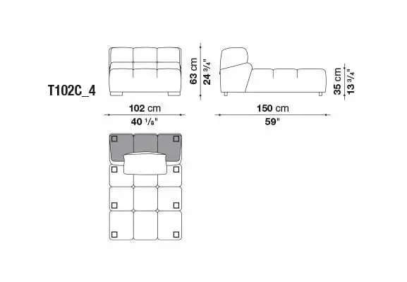 Tufty-Time Leather Sofa