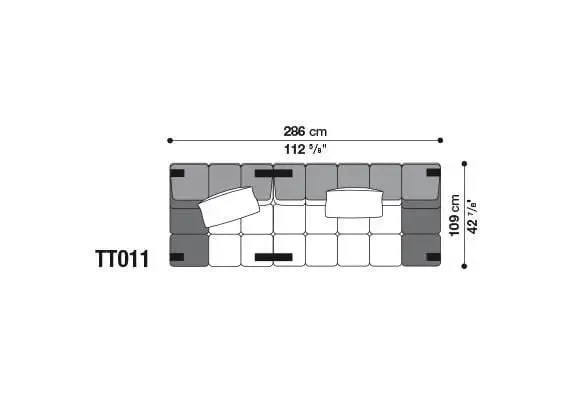 Tufty-Time Leather Sofa