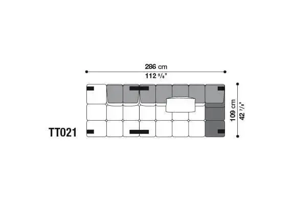 Tufty-Time Leather Sofa