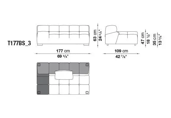 Tufty-Time Leather Sofa
