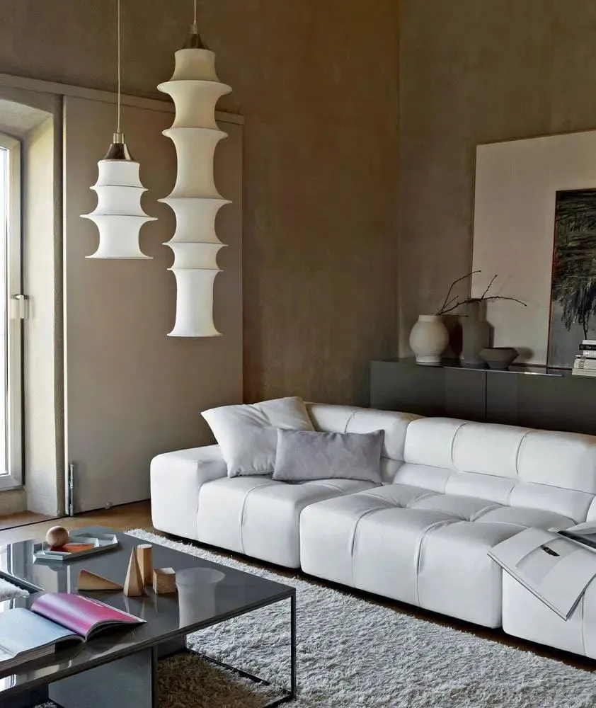 Tufty-Time Leather Sofa
