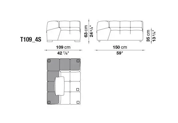 Tufty-Time Leather Sofa