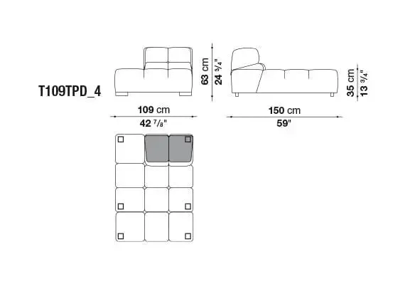 Tufty-Time Leather Sofa