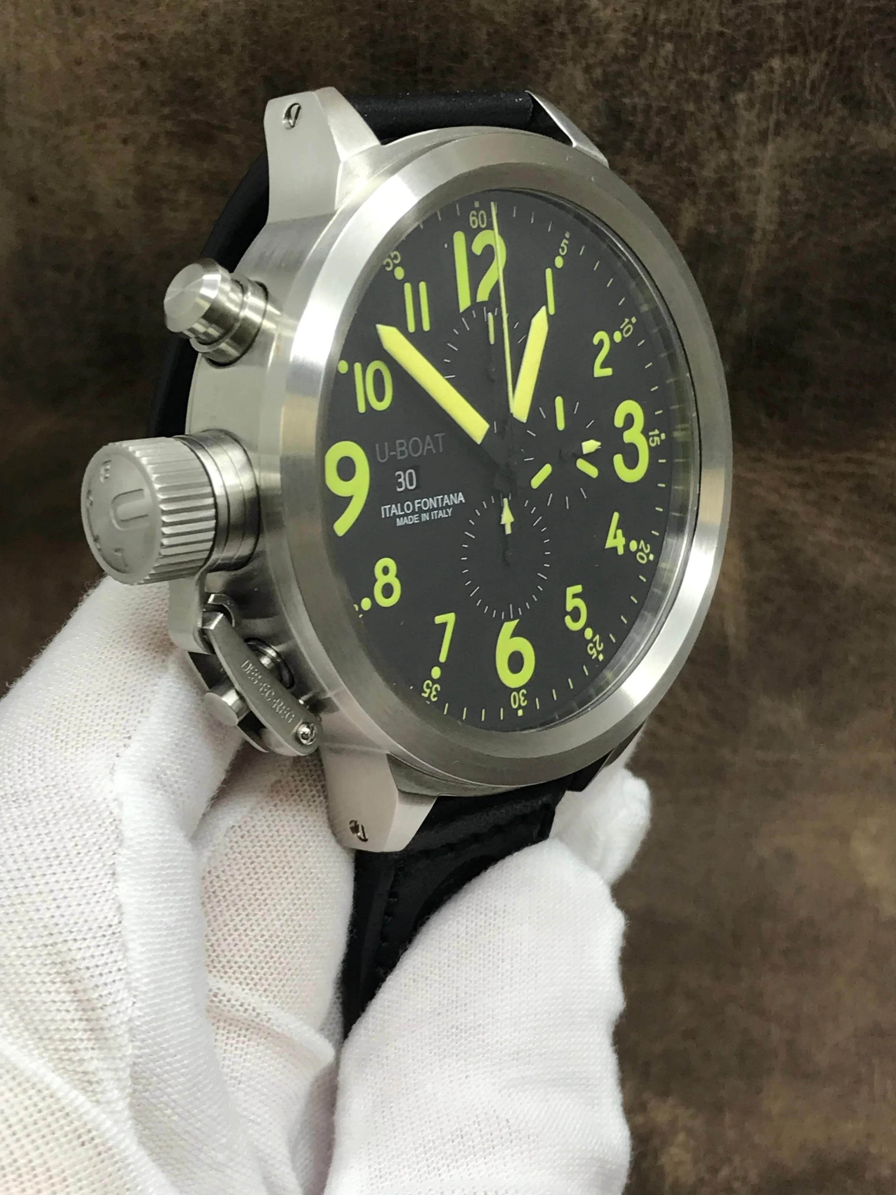 U-Boat Flightdeck Flightdeck U7750/55 Black Dial Automatic Men's Watch