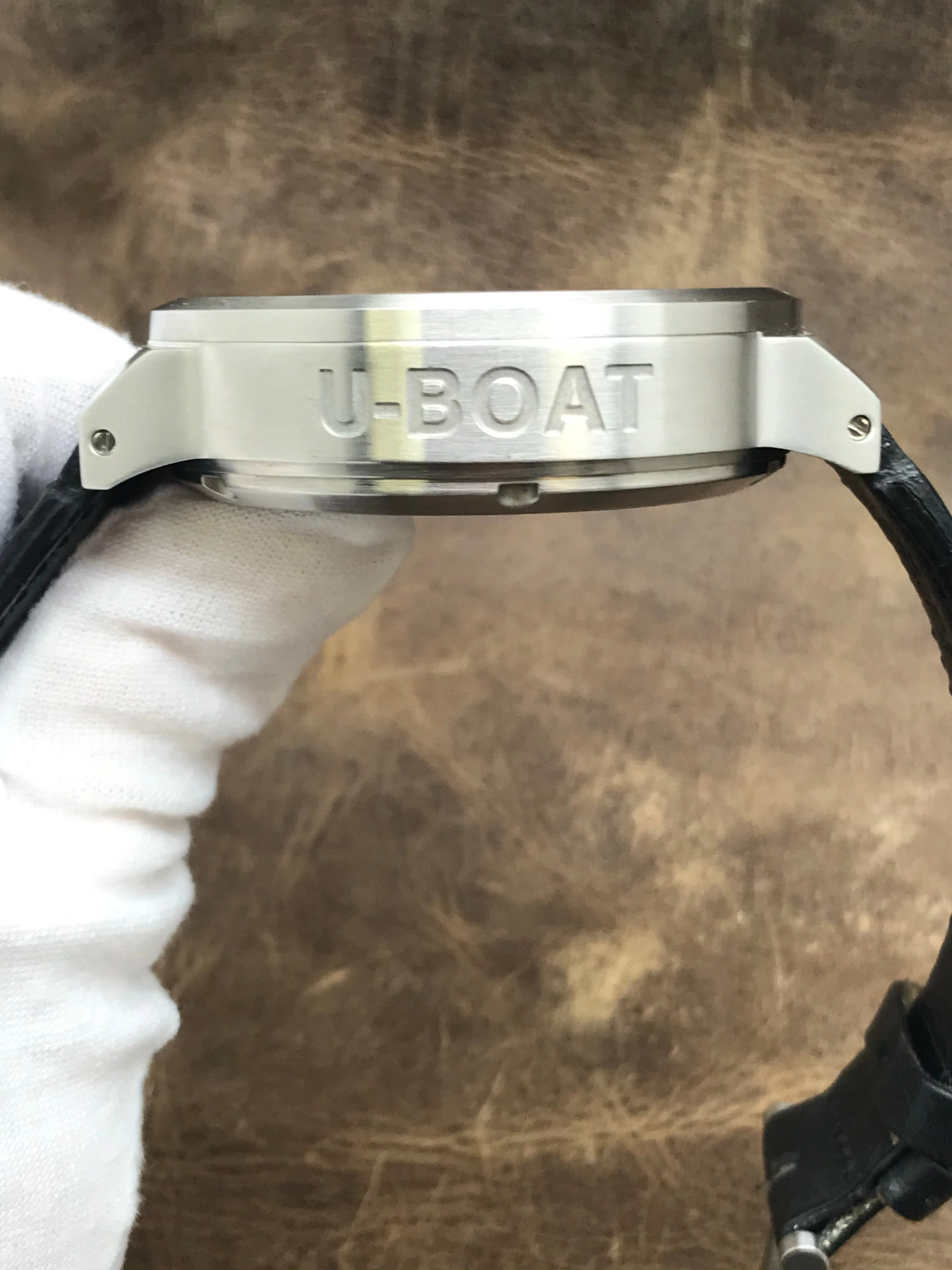 U-Boat Flightdeck Flightdeck U7750/55 Black Dial Automatic Men's Watch