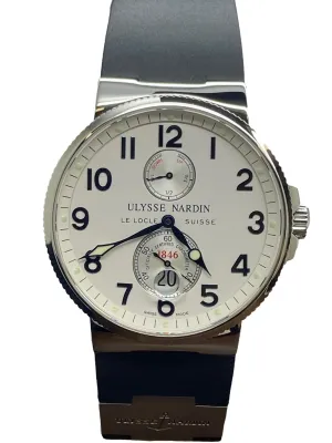 Ulysse Nardin Maxi Marine Chronometer 263-66 White Dial Automatic Men's Watch