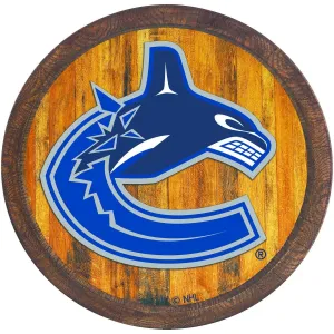 Vancouver Canucks: "Faux" Barrel Top Sign