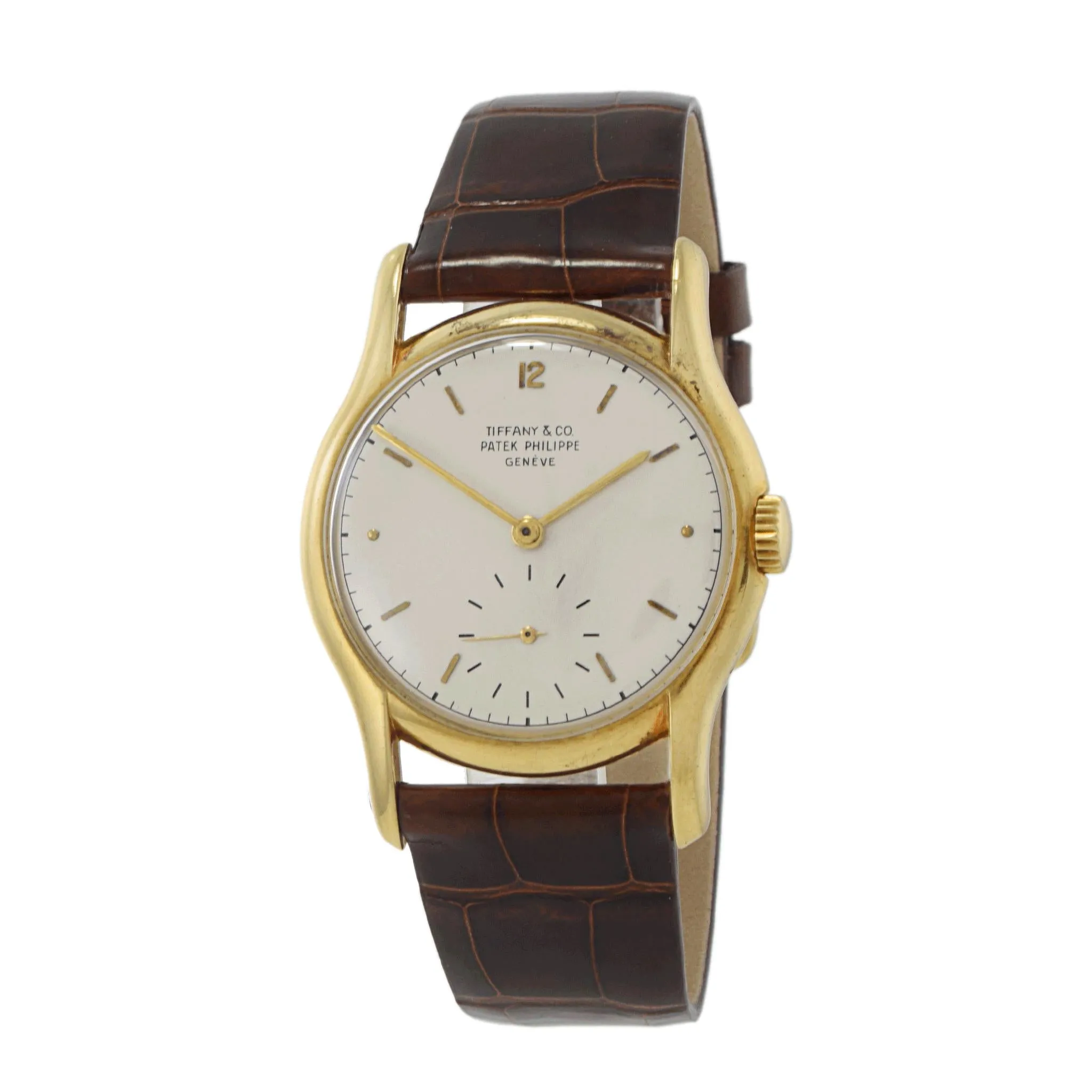 Vintage 1959 Patek Philippe Signed Tiffany & Co. Calatrava Ref. 2406
