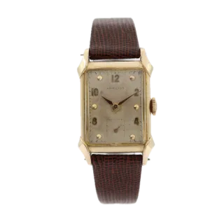 Vintage Hamilton Milton Men's Mechanical Wristwatch 982 USA 14k Gold Filled