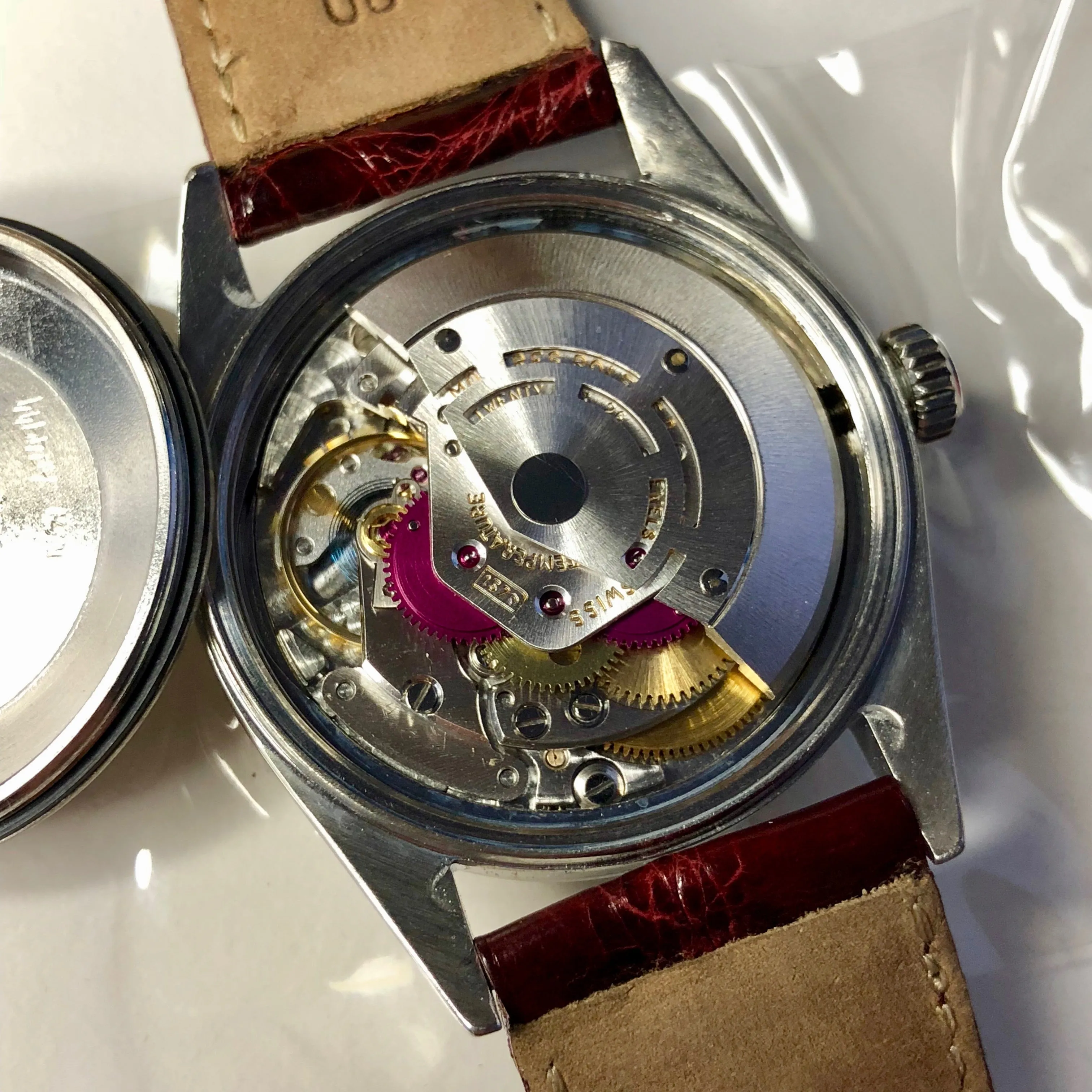 Vintage Rolex Datejust 1600 Silver Cal 1570 Oyster Perpetual Stainless Steel Wristwatch 1969