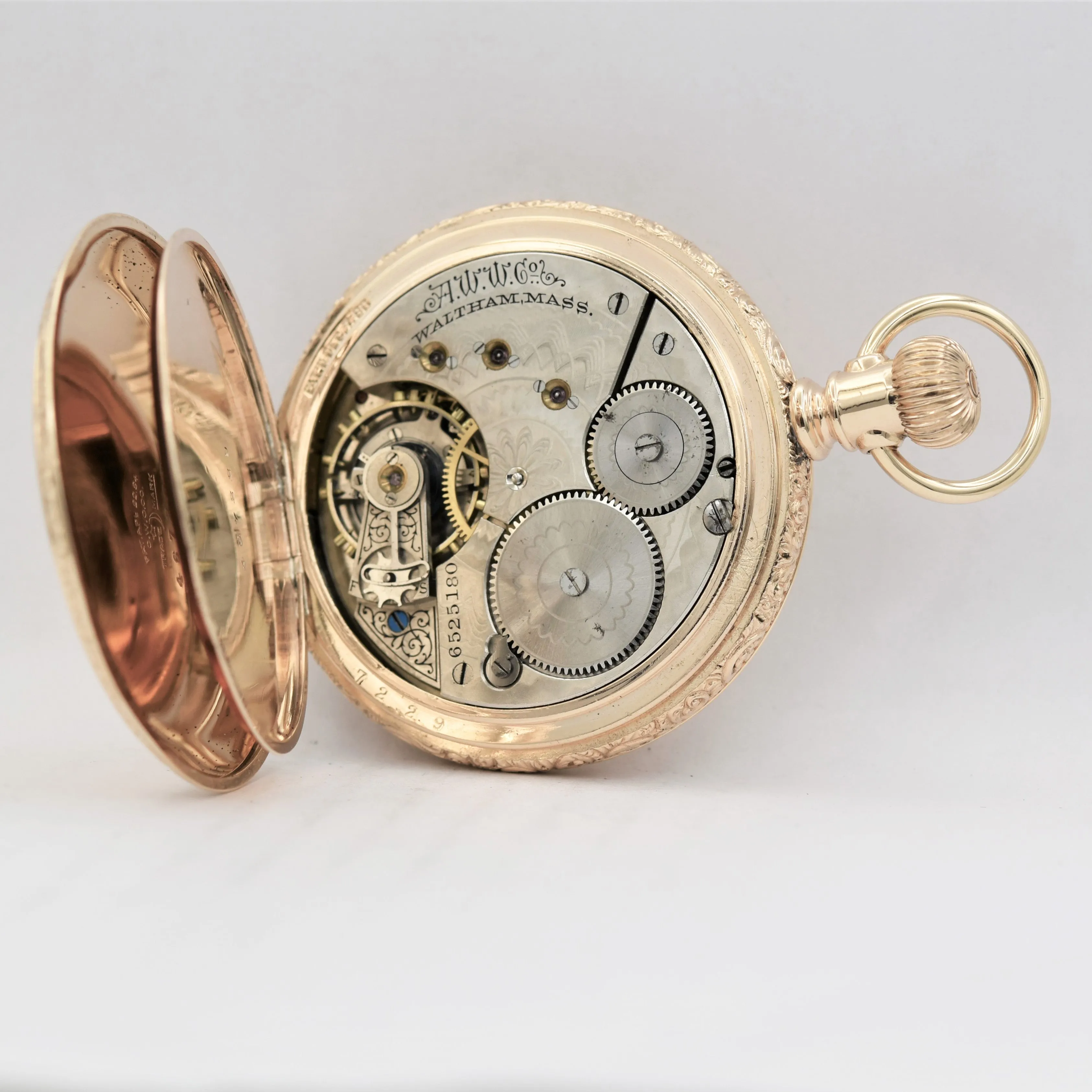 WALTHAM  MULTICOLOR pocket watch