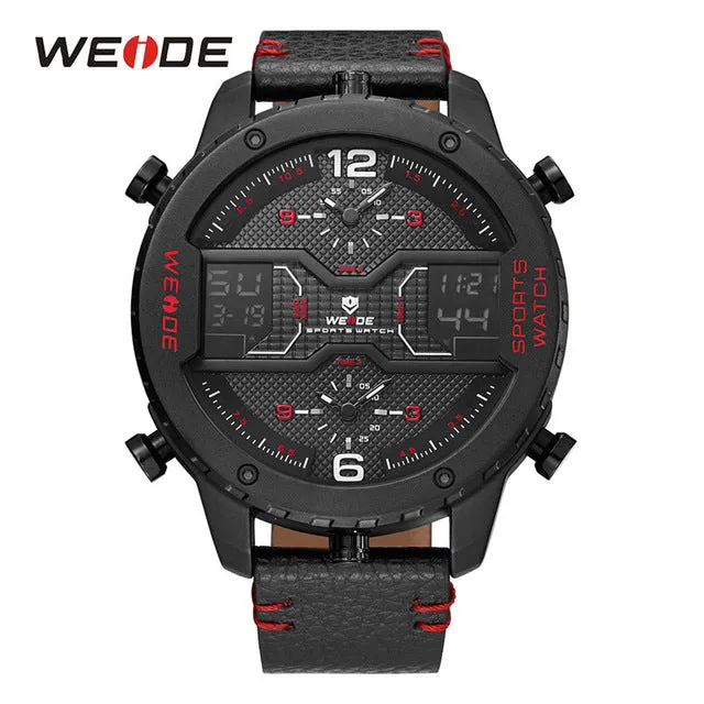 WEIDE Sports Analog Hands and Digital Calendar Quartz Watch