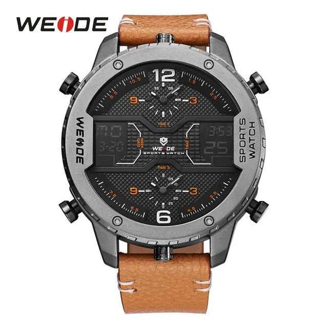 WEIDE Sports Analog Hands and Digital Calendar Quartz Watch