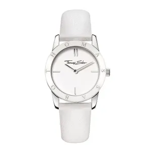 White and Silver Watch