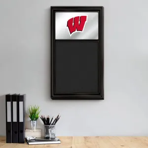 Wisconsin Badgers: Mirrored Chalk Note Board