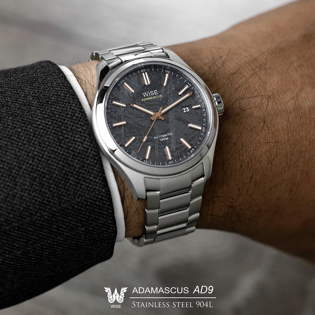 WISE AD9 Bracelet Stainless steel 904L Strap 20 mm.