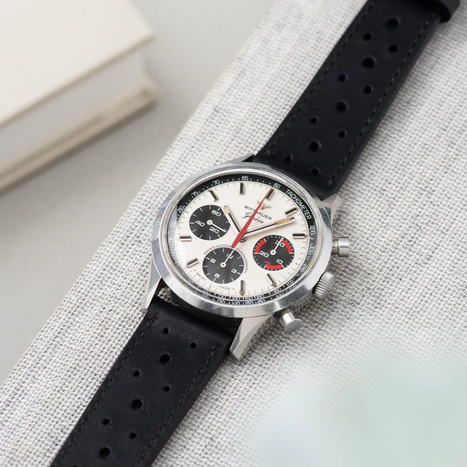 Wittnauer 242T Steel Chronograph