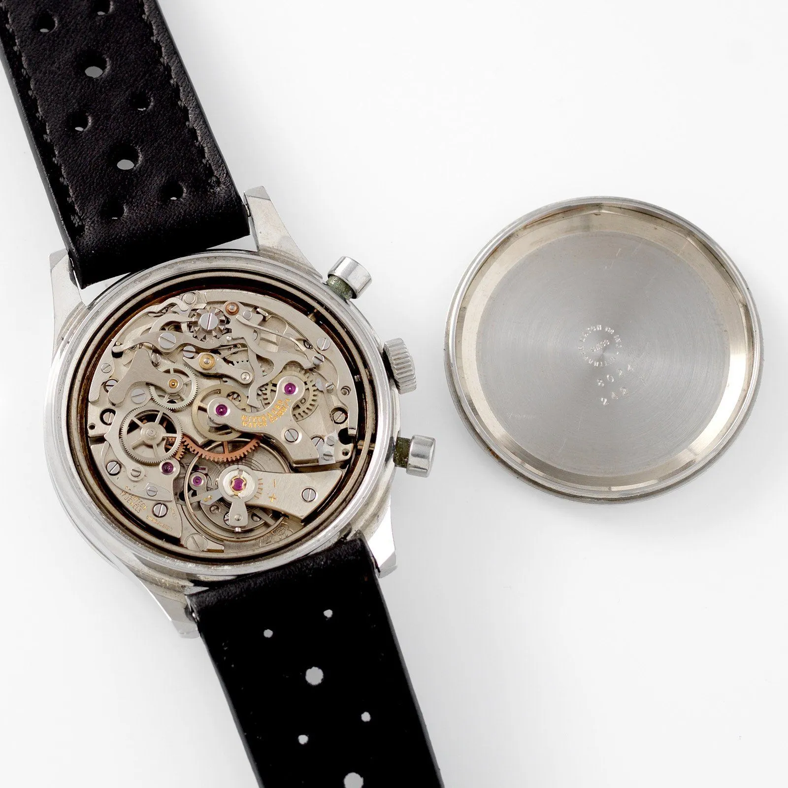 Wittnauer 242T Steel Chronograph