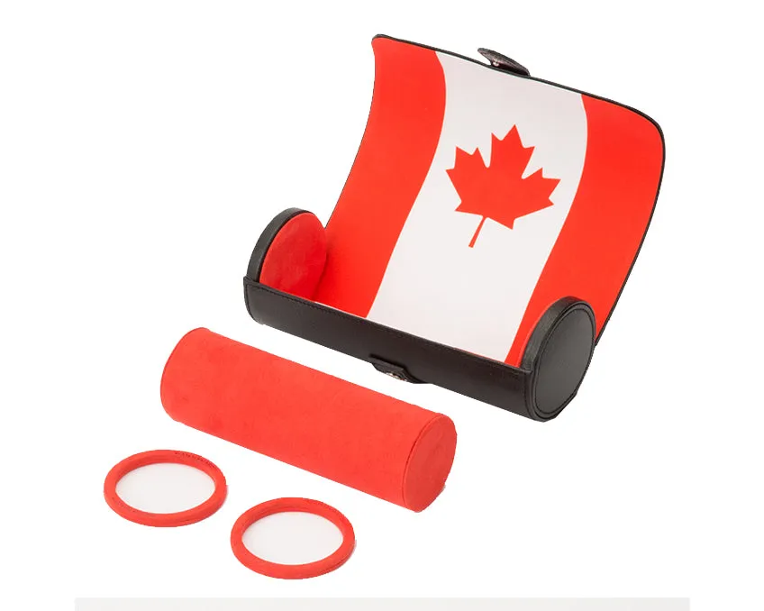 WOLF Navigator Triple Watch Roll - Canadian Flag