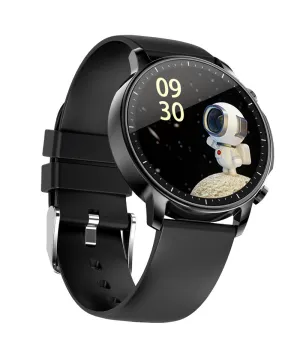 Women Smart Bracelet Circle Full Touch Bluetooth Sports Heart Rate Watches