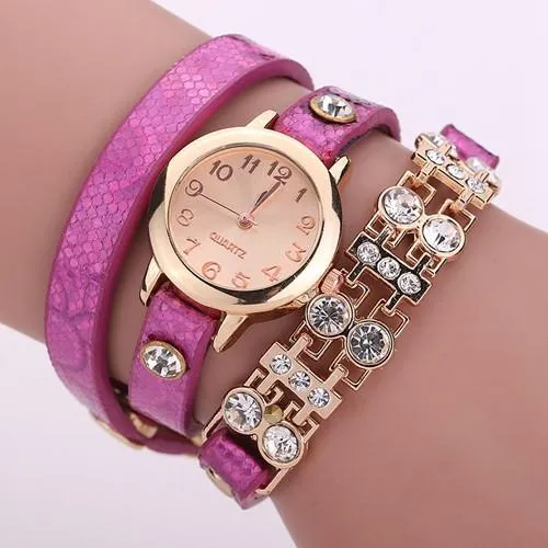 Women's Bracelet Rivet Watch In 9 colors!
