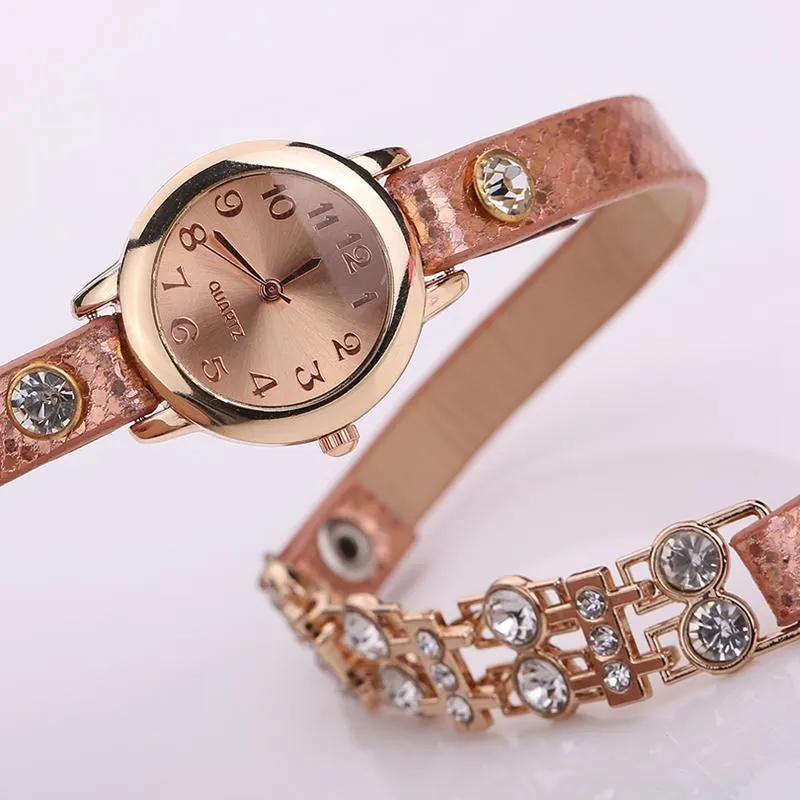 Women's Bracelet Rivet Watch In 9 colors!