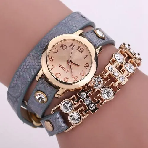 Women's Bracelet Rivet Watch In 9 colors!