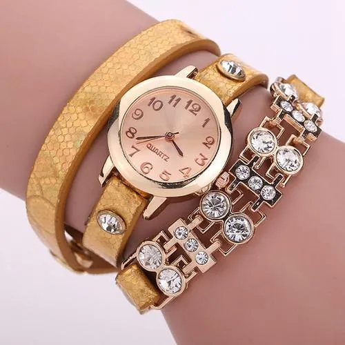 Women's Bracelet Rivet Watch In 9 colors!
