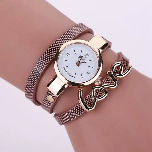 Women's Love Style Watch With 5 Colors!