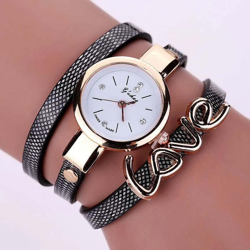 Women's Love Style Watch With 5 Colors!