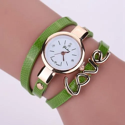 Women's Love Style Watch With 5 Colors!