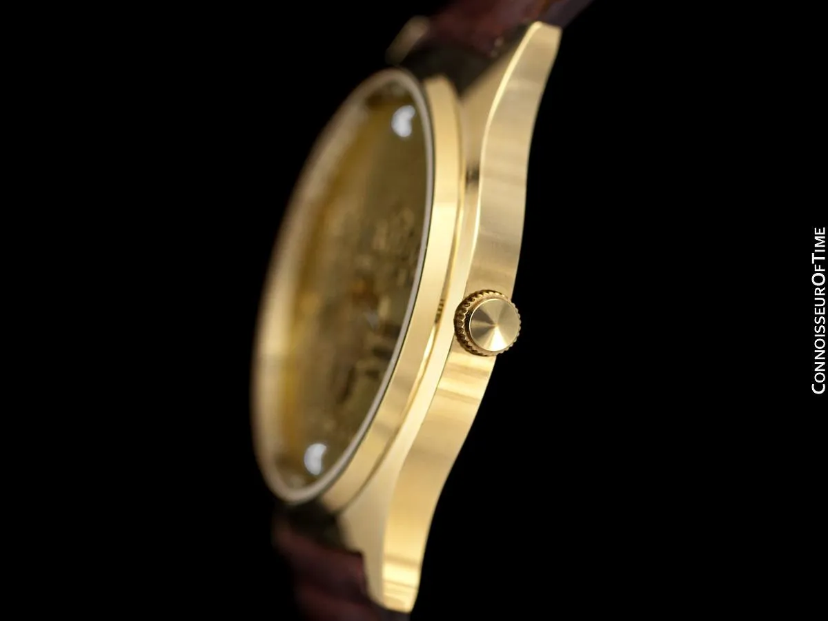Wristwatch Gifted by Beatle's Drummer Ringo Starr for his 2003 All-Starr Band Tour - Gold Tone with Diamonds