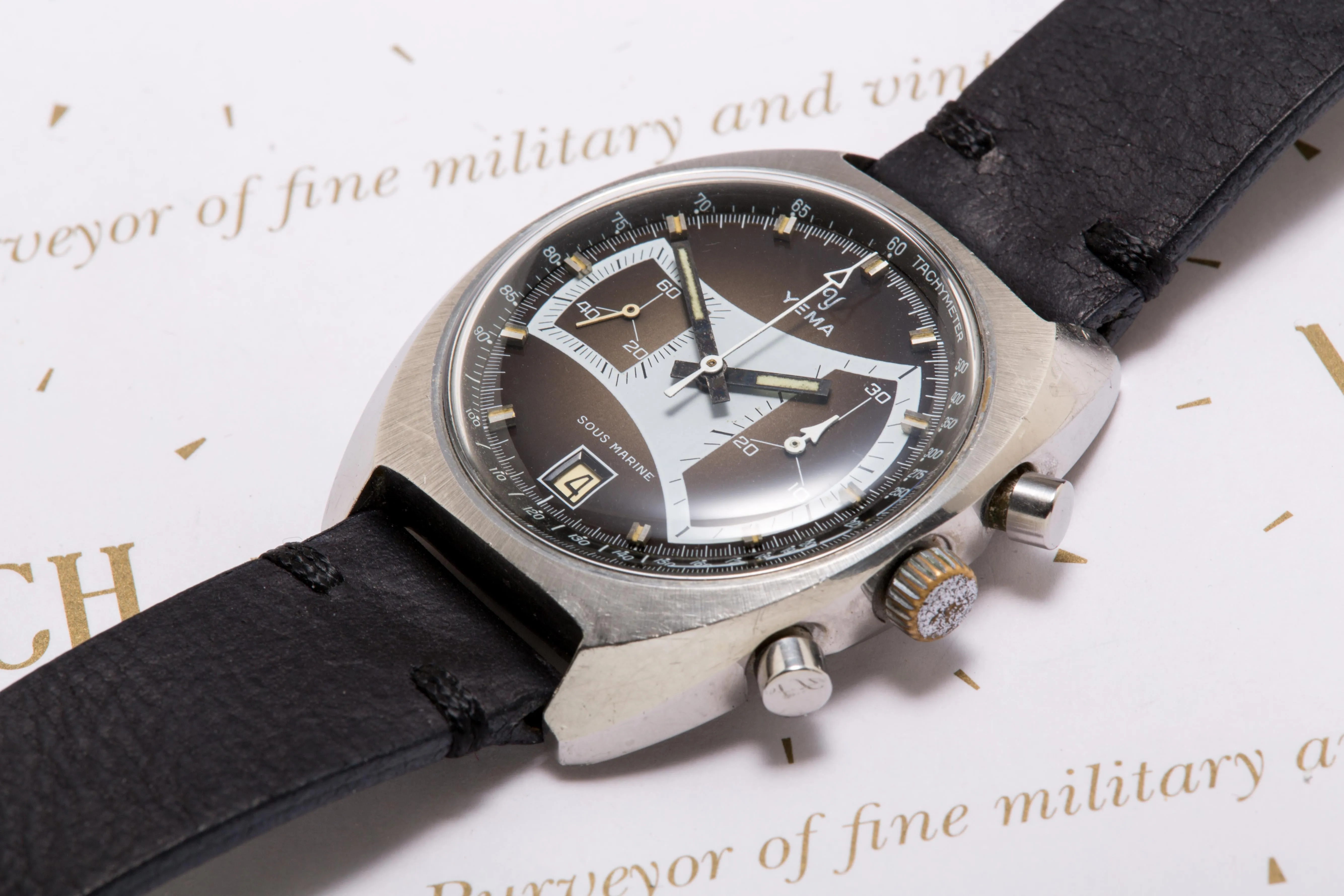 Yema Sous Marine Chronograph SOLD
